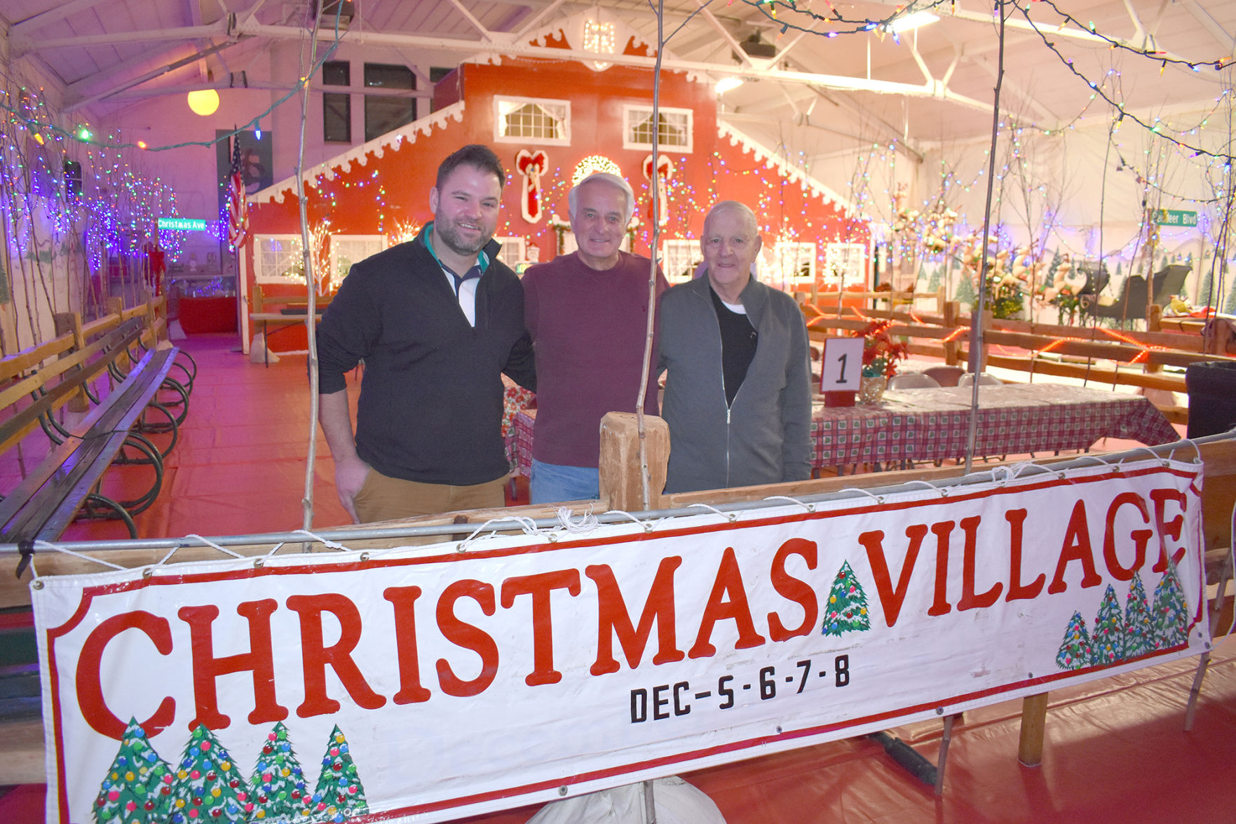 Volunteers prepare for Christmas Village